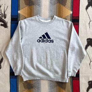 Vintage Men’s Adidas Embroidered Crewneck Sweatshirt Size XL Pullover Workout